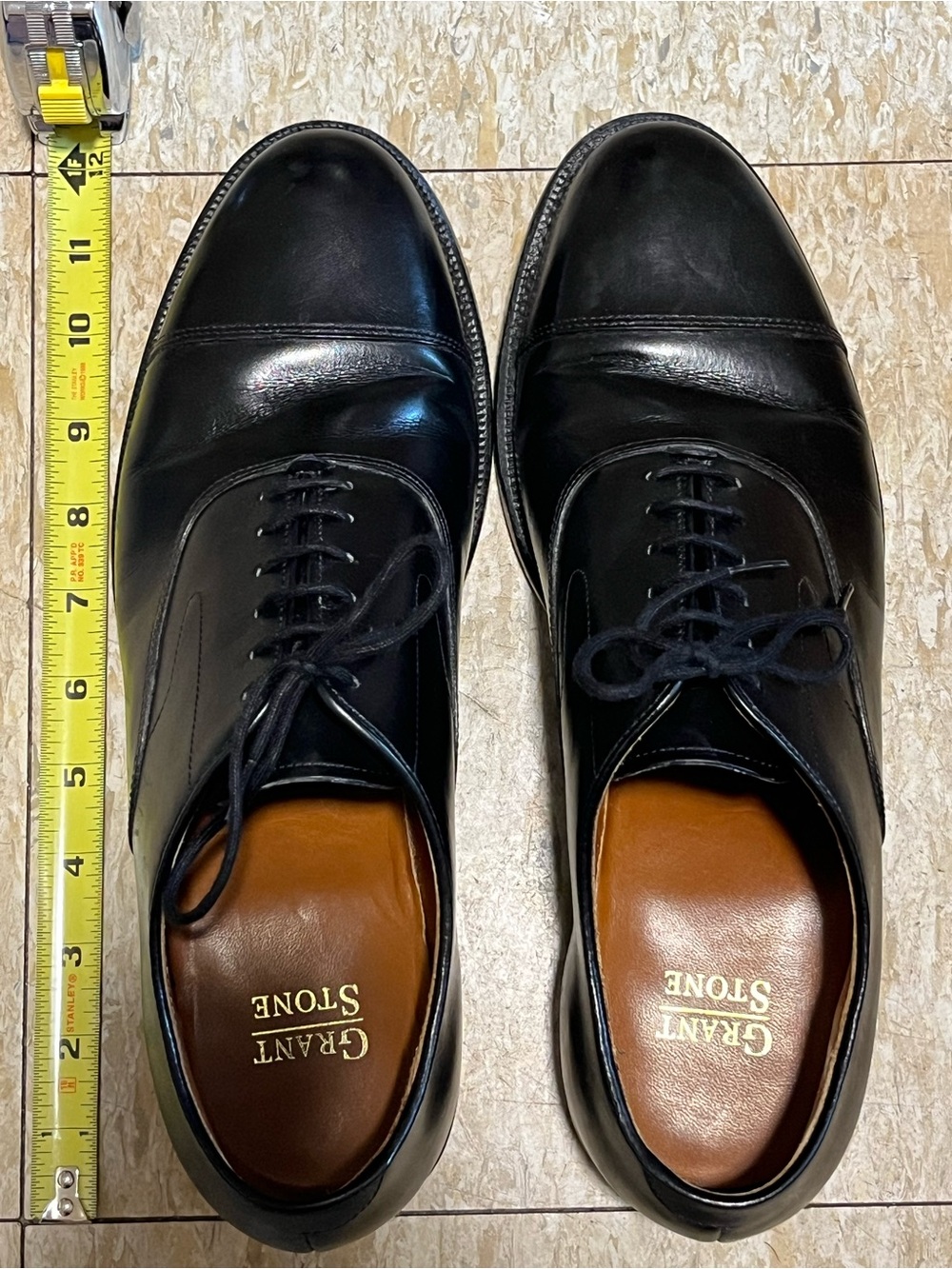 Fairfield Oxford Black French Calf Shoes - Picture 7 of 7
